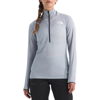 Women's The North Face Summit FUTUREFLEECE(TM) LT  1/2 Zip Jacket 2026 in Silver size X-Large | Polyester