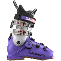 Women's Salomon Shift Alpha BOA 115 W Alpine Touring Ski Boots 2026 in Purple size 25.5 | Plastic