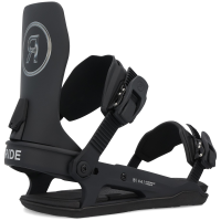 Ride C-6 Snowboard Bindings 2026 in Black size Medium | Nylon/Aluminum