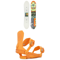 Women's Ride Saturday Snowboard 2025 - 154 Package (154 cm) + M Womens size 154/M | Aluminum