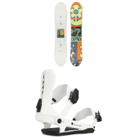 Women's Ride Saturday Snowboard 2025 - 150 Package (150 cm) + M Womens size 150/M | Nylon/Aluminum