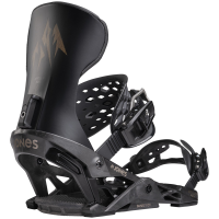 Jones Apollo Pro Snowboard Bindings 2025 in Black size Medium