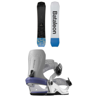 Bataleon Whatever Snowboard 2025 - 144 Package (144 cm) + M/L Womens size 144/M/L | Aluminum
