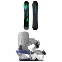 Bataleon Thunderstorm Snowboard 2025 - 152N Package (152N cm) + M/L Womens in Coral size 152N/M/L | Aluminum