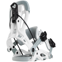 Flow Fuse Fusion Snowboard Bindings 2026 in White size X-Large | Nylon