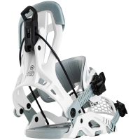 Flow Fuse Hybrid Snowboard Bindings 2026 in White size X-Large | Nylon