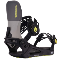 K2 Bond Snowboard Bindings 2025 in Grey size Medium | Nylon