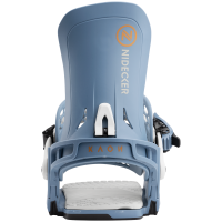 Nidecker Kaon Snowboard Bindings 2025 in Blue size Small | Nylon/Aluminum
