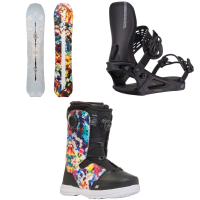 K2 Almanac Snowboard 2025 - 149 Package (149 cm) + M Mens in Grey size 149/M | Nylon/Bamboo
