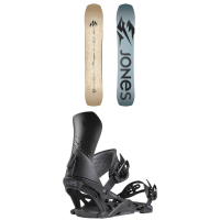 Jones Flagship Snowboard 2026 - 158 Package (158 cm) + L Mens in Black size 158/L | Bamboo