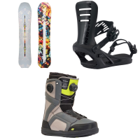 K2 Almanac Snowboard 2025 - 149 Package (149 cm) + X-Large Mens size 149/Xl | Nylon/Neoprene/Bamboo