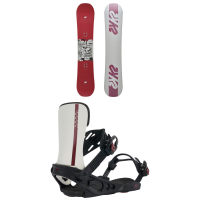 Women's K2 Spellcaster Snowboard 2025 - 149 Package (149 cm) + M Womens in Pink size 149/M