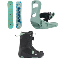 Kid's K2 Lil Kat Snowboard 2026 - 90 Package (90 cm) + XS Kids size 90/Xs | Nylon