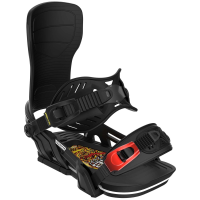 Bent Metal Transfer Snowboard Bindings 2025 in Black size Small | Nylon/Aluminum