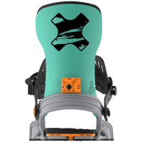 Bent Metal Axtion Snowboard Bindings 2026 in Green size Large | Nylon