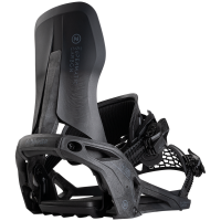 Nidecker Supermatic Snowboard Bindings 2025 in Black size Large