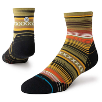 Stance Current Light Quarter Socks 2024 in Green size Medium | Nylon/Cotton/Elastane