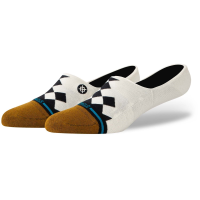 Women's Stance Quadrilateral No Show Socks 2024 in Brown size Medium | Nylon/Cotton/Elastane