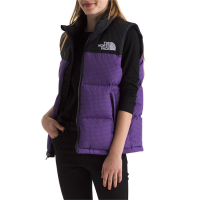 Kid's The North Face Teen 1996 Retro Nuptse Vest 2025 in Purple size X-Small | Nylon