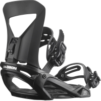 Salomon Pact Snowboard Bindings 2026 in Black size Medium