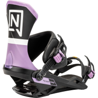 Nitro Team Pro Snowboard Bindings 2025 in Lilac size Small/Medium | Aluminum