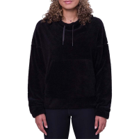 Women's 686 Sherpa Hoodie 2024 in Black size Medium | Polyester
