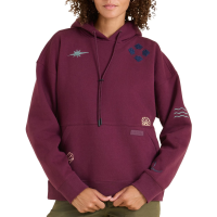 Women's Roark Hiker Hoodie 2025 in Purple size X-Small | Rubber