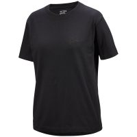 Women's Arc'teryx Kragg Cotton Little Bird Crew Short-Sleeve T-Shirt 2025 in Black size Small