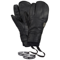 Oyuki Sencho GORE-TEX Trigger Mittens 2025 in Black size Small | Leather