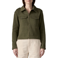 Women's Patagonia Better Sweater Zippered Chore Jacket 2025 in Green size Small | Polyester