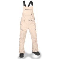 Women's Volcom Elm Stretch GORE-TEX Bibs 2025 in Brown size X-Small