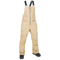 Women's Volcom Swift Bibs 2025 in Brown size Small