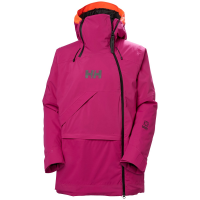 Women's Helly Hansen Powchaser Asym Jacket 2025 in Pink size Large | Polyester