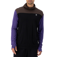 Mons Royale Yotei Power Hood Long-Sleeve Top Men's 2025 in Purple size 2X-Large | Wool