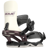 Women's Rome Guild Snowboard Bindings 2025 in White size Small | Aluminum