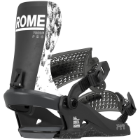 Rome Trace Pro Snowboard Bindings 2025 in Black size Large/X-Large | Nylon/Aluminum