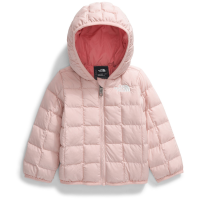 Kid's The North Face Reversible ThermoBall(TM) Hooded Jacket Infants' 2025 in Pink size 0M-3M | Polyester