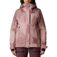 Women's Mountain Hardwear Powder Maven(TM) Jacket 2025 in Pink size X-Large | Nylon/Polyester