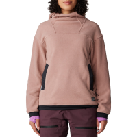 Women's Mountain Hardwear Powder Maven(TM) Fleece Pullover Hoodie 2025 Pink size X-Small | Polyester