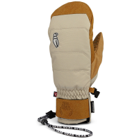 Women's Crab Grab Snuggler Mittens 2025 in Khaki size Large