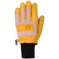 Flylow Magarac Gloves 2025 in Pink size Large | Leather/Polyester