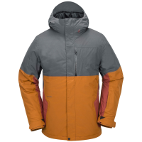 Volcom L Insulated GORE-TEX Jacket Men's 2025 Brown size X-Small | Nylon