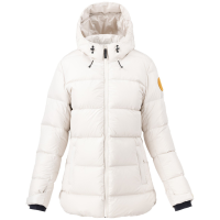 Women's Flylow Truckee Down Parka Jacket 2025 in White size X-Large | Polyester