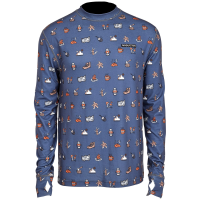 Airblaster Base Layer Top Men's 2025 in Blue size X-Small