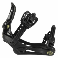 Women's Rossignol Ultraviolet Snowboard Bindings 2026 in Black size Small/Medium | Nylon