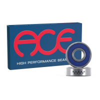 Ace High Performance Skateboard Bearings 2026 size 1 | Rubber