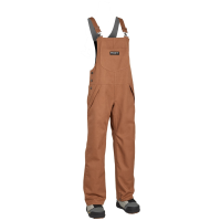 Women's Airblaster Freedom Bibs 2025 in Brown size Small