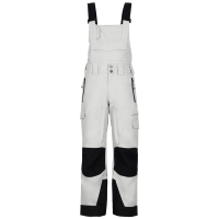 Kid's Obermeyer Carver Bibs Boys' 2025 White size Small | Polyester