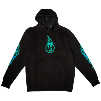 Public Snowboards Burner Hoodie Men's 2024 in Black size Large