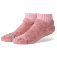 Stance Cozy Slipper Socks 2024 in Dusty Rose size Medium | Nylon/Elastane/Polyester